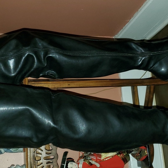 12 Inch High Heel Platform Boots - Picture 3 of 8